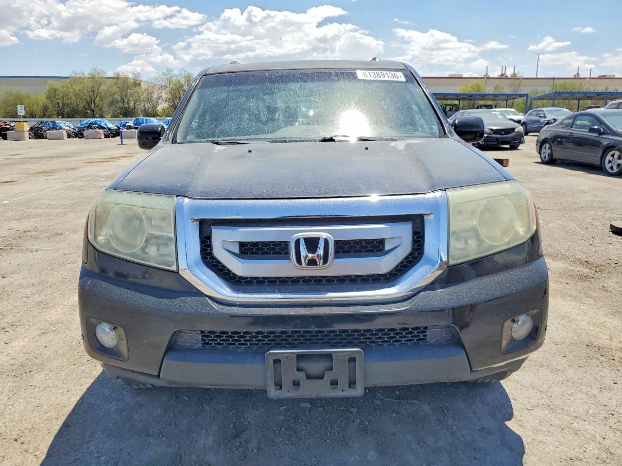 2009 Honda Pilot Touring Black vin: 5FNYF38839B022182
