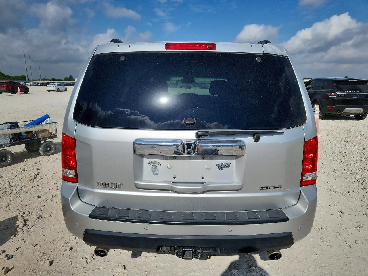2009 Honda Pilot Touring Серебряный vin: 5FNYF38839B024109