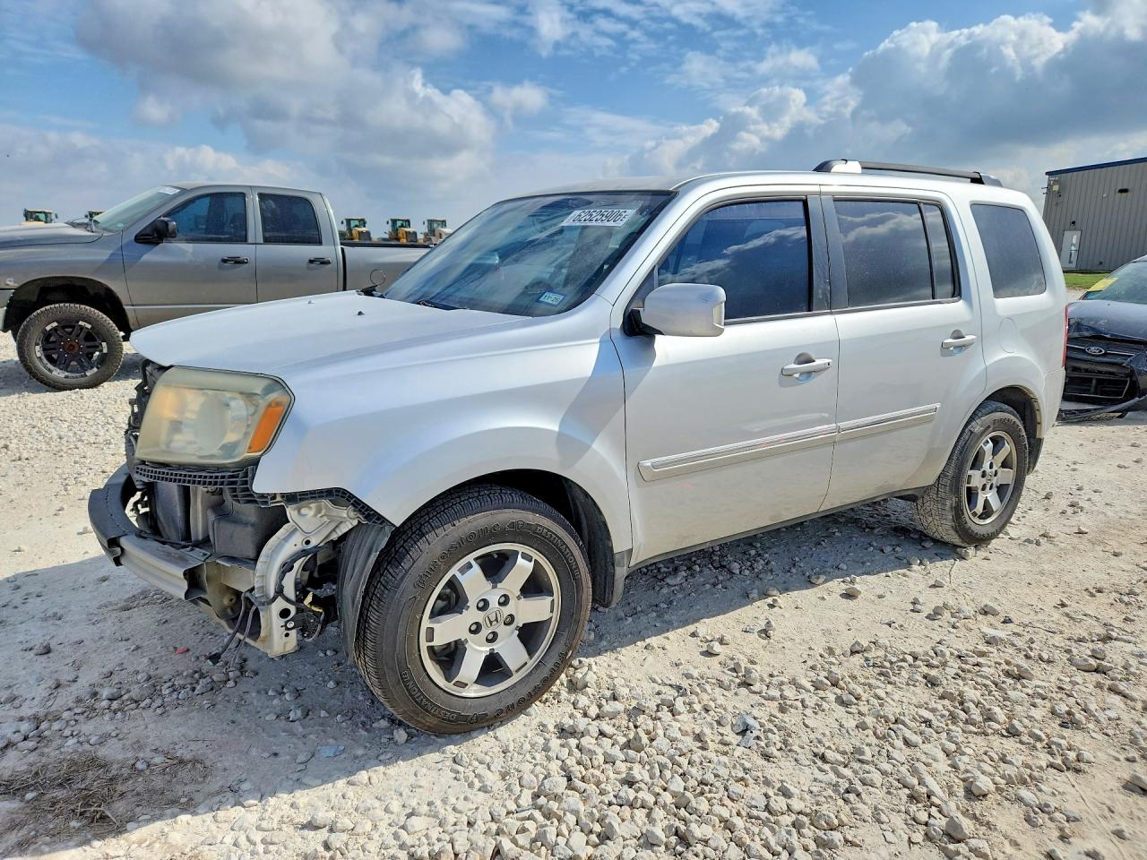 2009 Honda Pilot Touring Серебряный vin: 5FNYF38839B024109