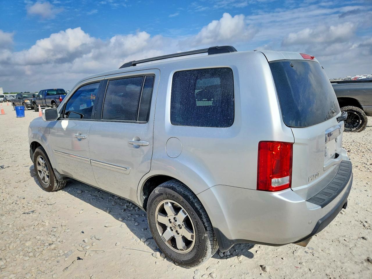 2009 Honda Pilot Touring Серебряный vin: 5FNYF38839B024109