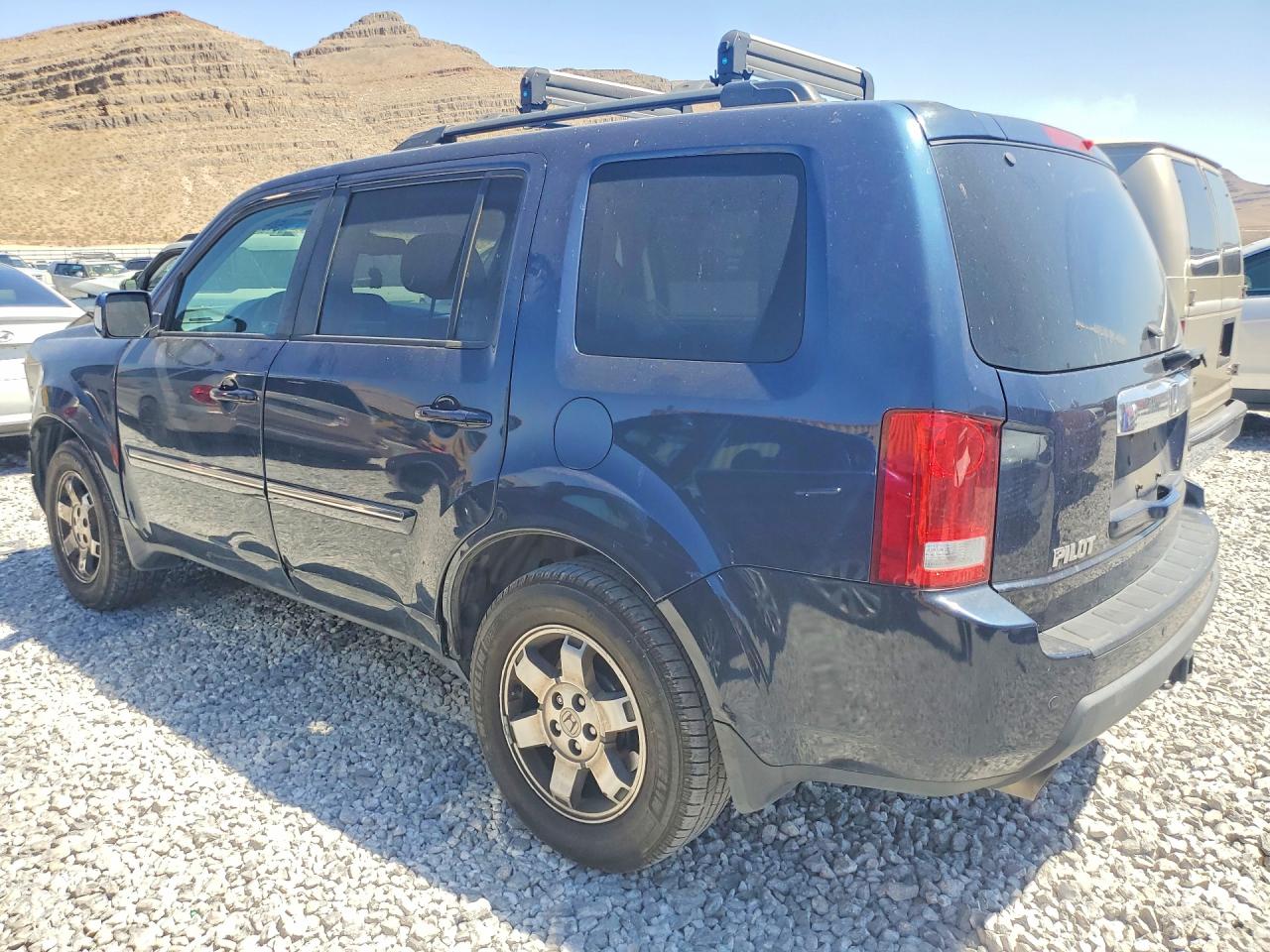 2009 Honda Pilot Touring Blue vin: 5FNYF38889B006883