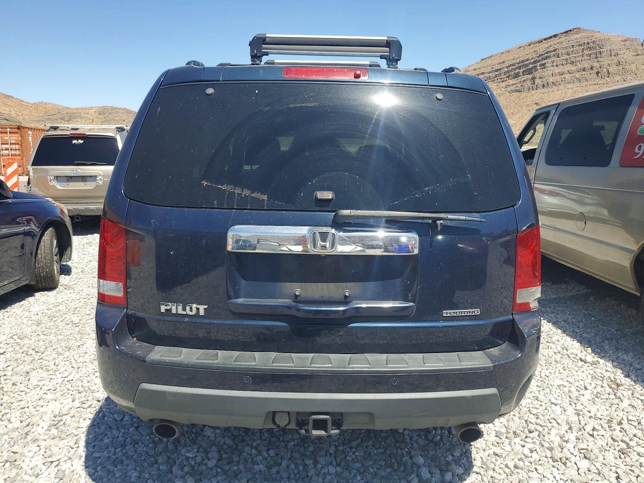 2009 Honda Pilot Touring Blue vin: 5FNYF38889B006883