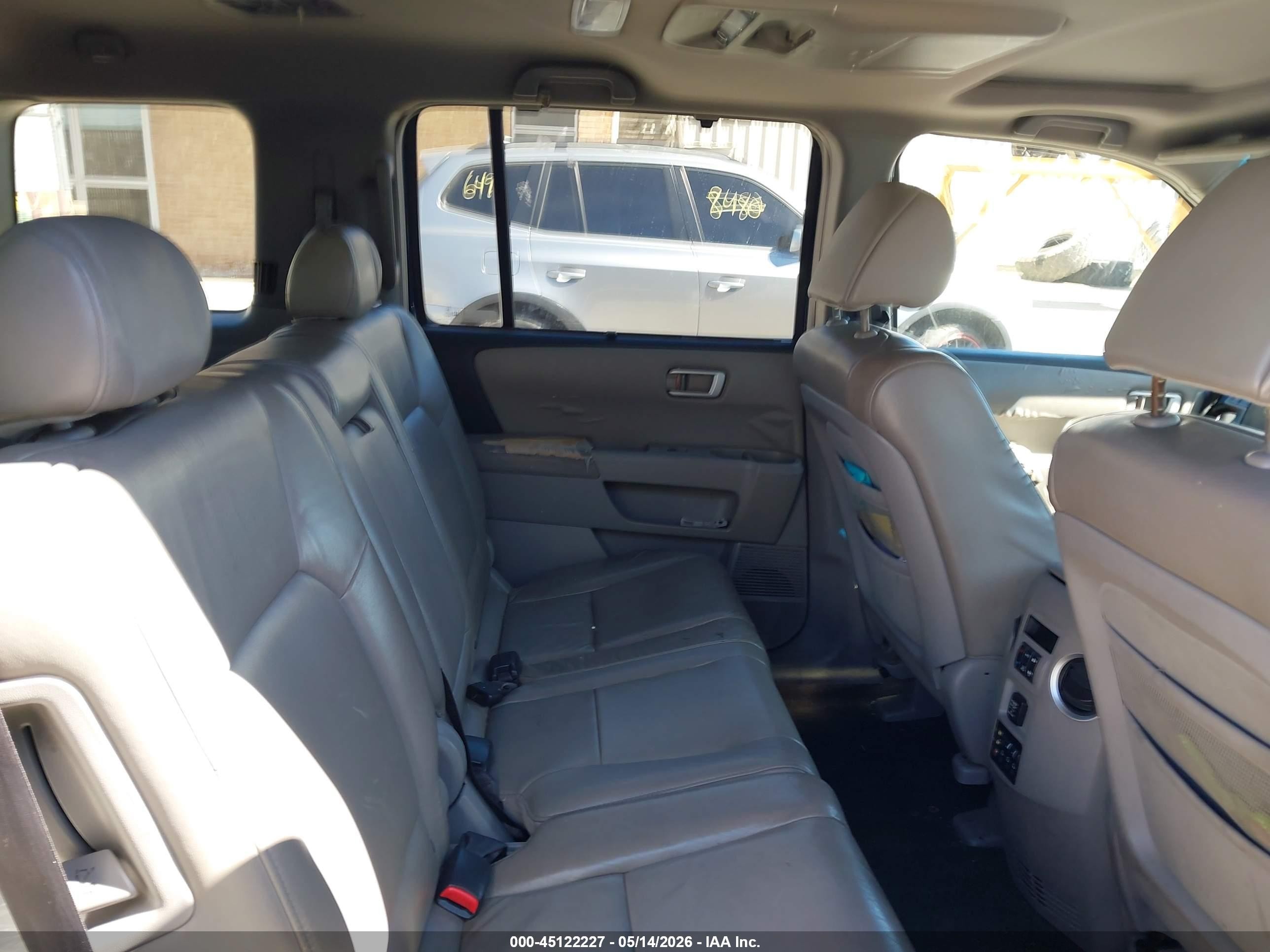 2009 Honda Pilot Touring Blue vin: 5FNYF38949B005206