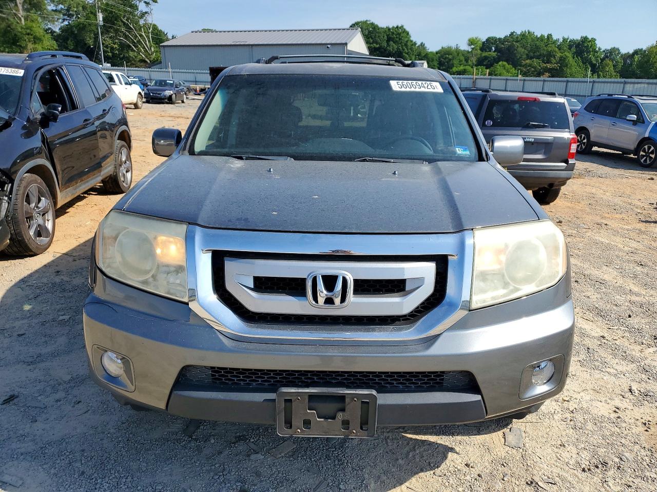 2009 Honda Pilot Touring Blue vin: 5FNYF38959B016800