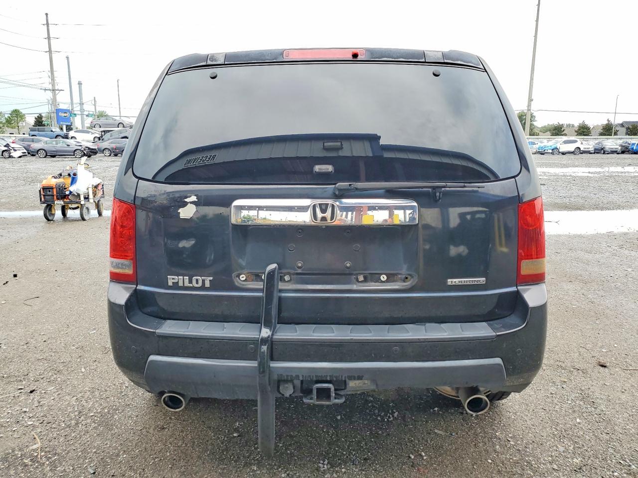 2009 Honda Pilot Touring Black vin: 5FNYF38999B023152