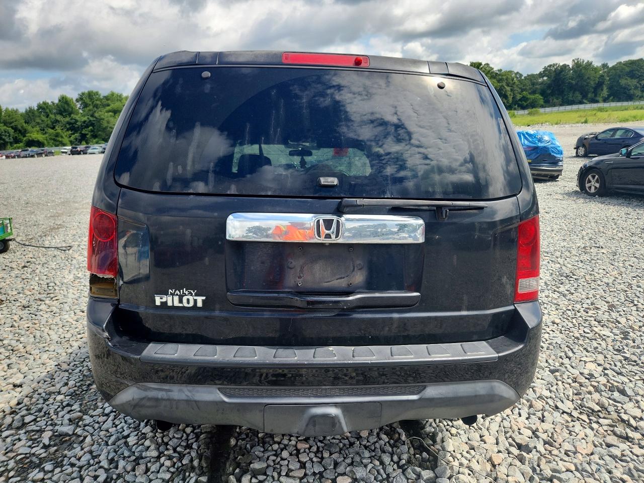 2013 Honda Pilot Lx Black vin: 5FNYF3H20DB008325