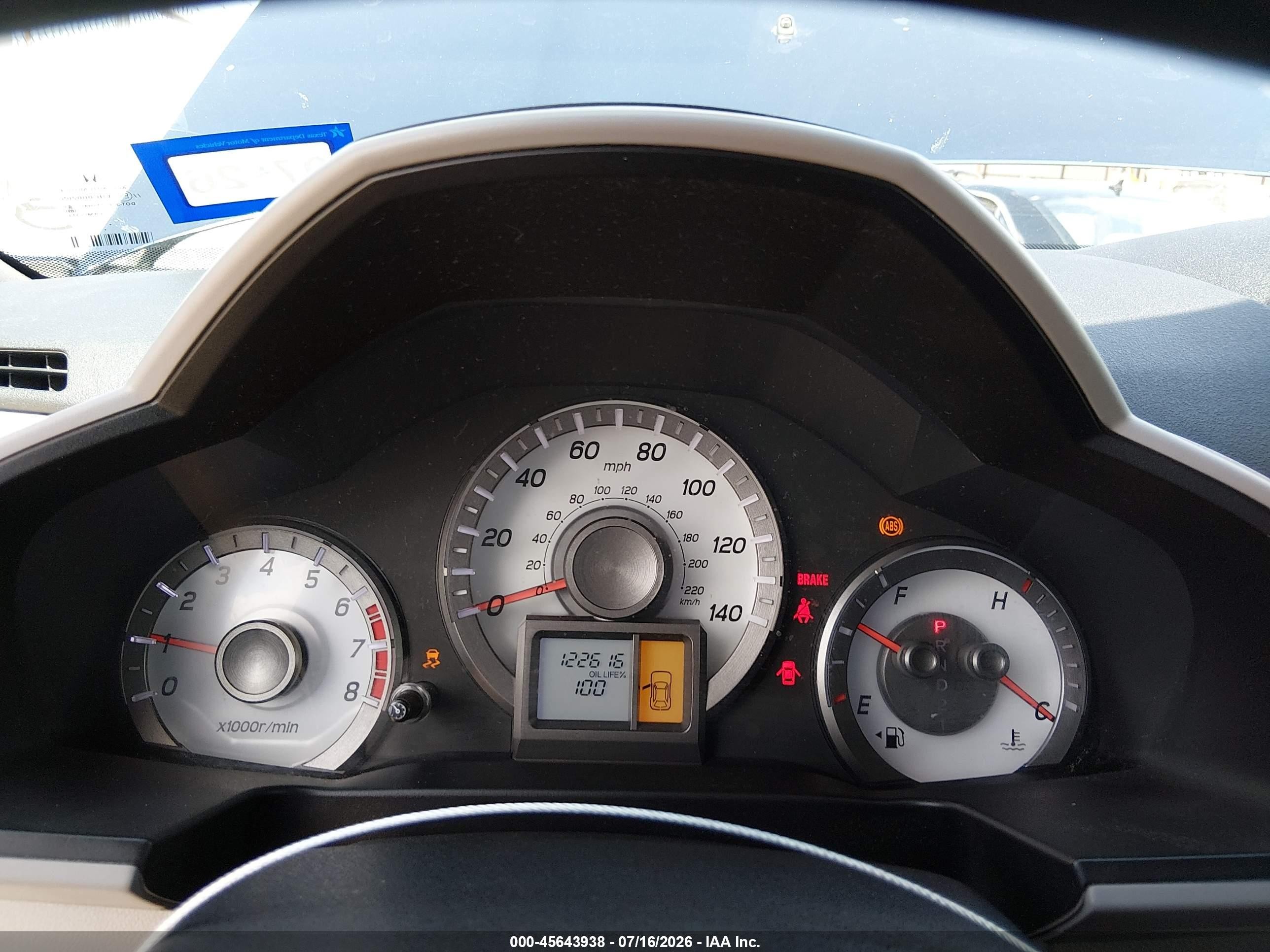 2013 Honda Pilot Lx Blue vin: 5FNYF3H21DB004560