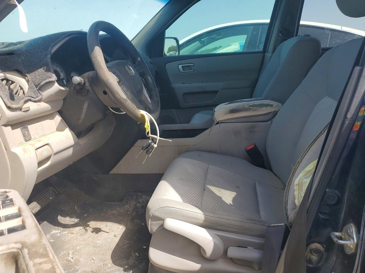 2013 Honda Pilot Lx Blue vin: 5FNYF3H21DB035355