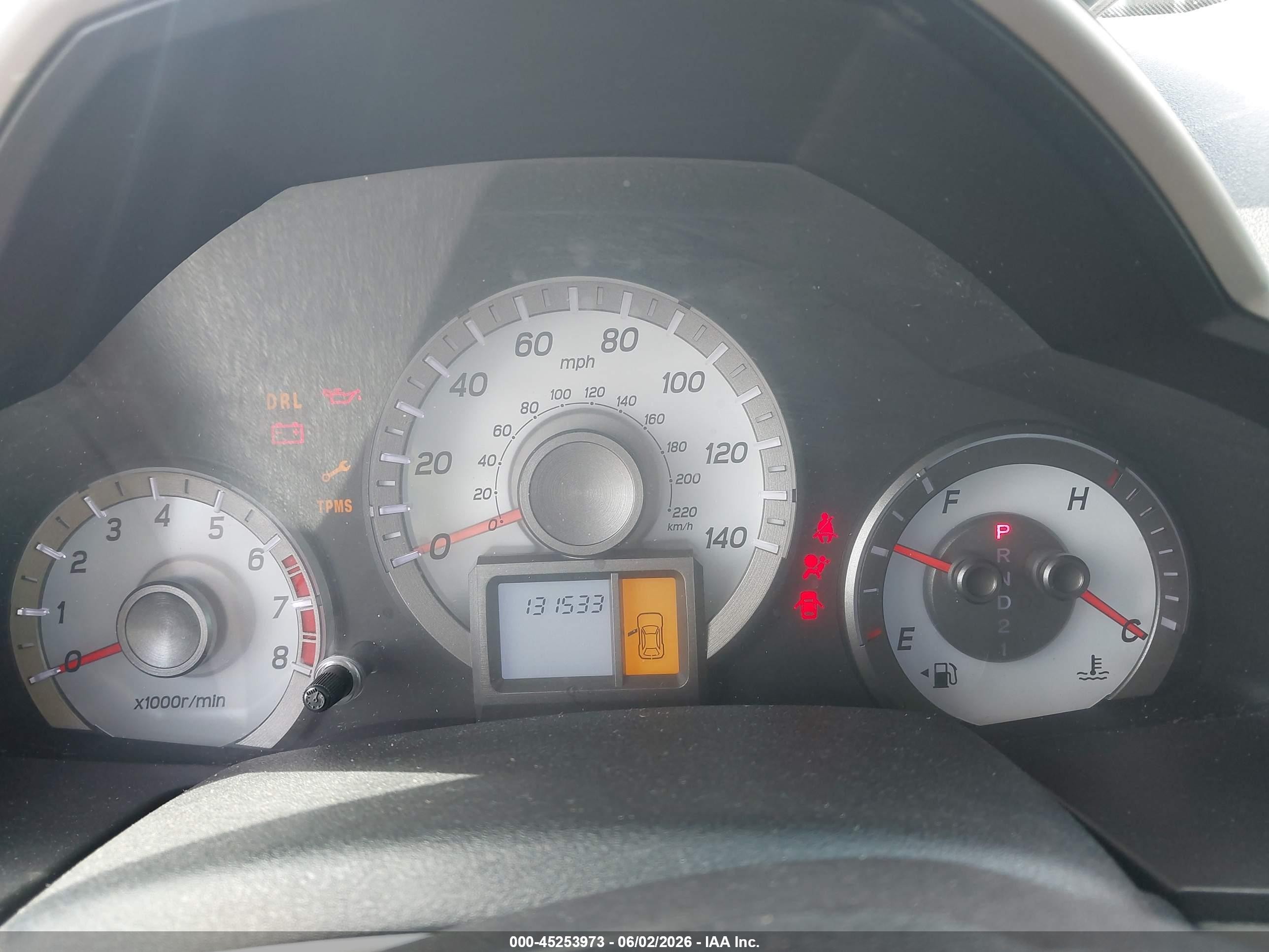 2013 Honda Pilot Lx Серый vin: 5FNYF3H22DB036434