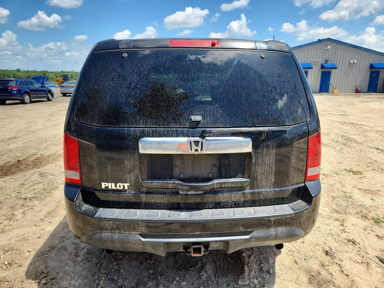 2013 Honda Pilot Lx Black vin: 5FNYF3H22DB036823