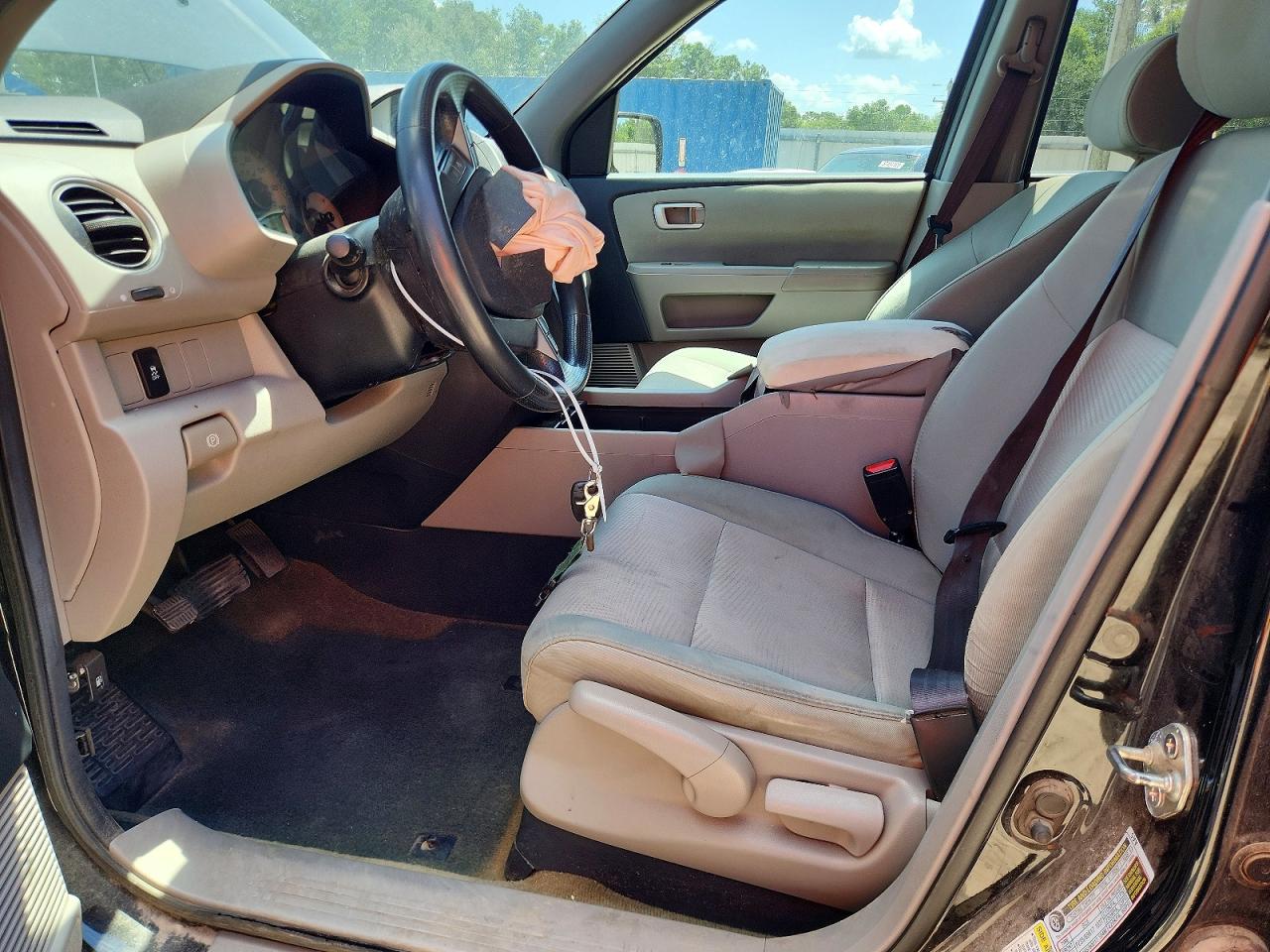 2013 Honda Pilot Lx Black vin: 5FNYF3H22DB036823