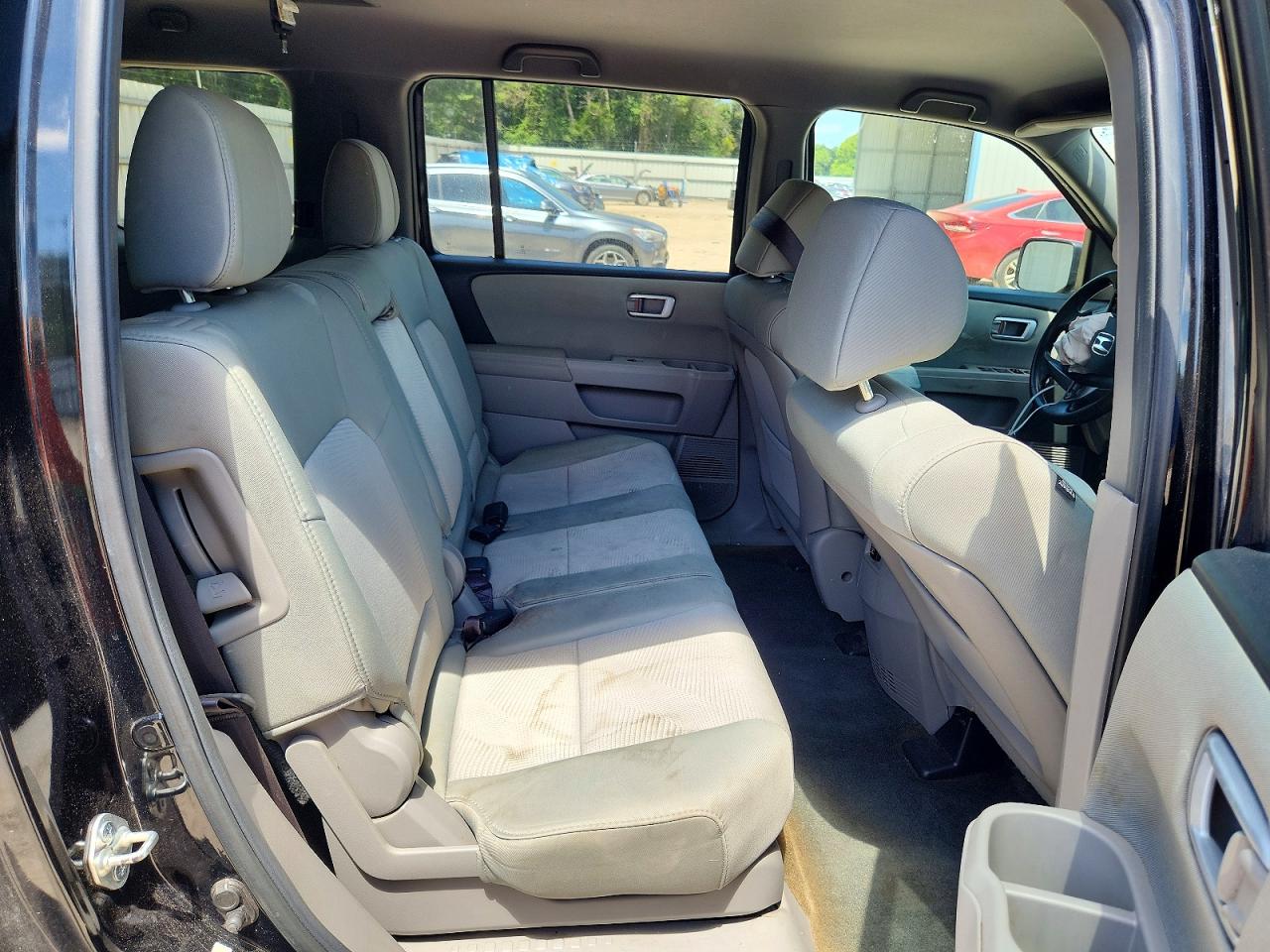 2013 Honda Pilot Lx Black vin: 5FNYF3H22DB036823