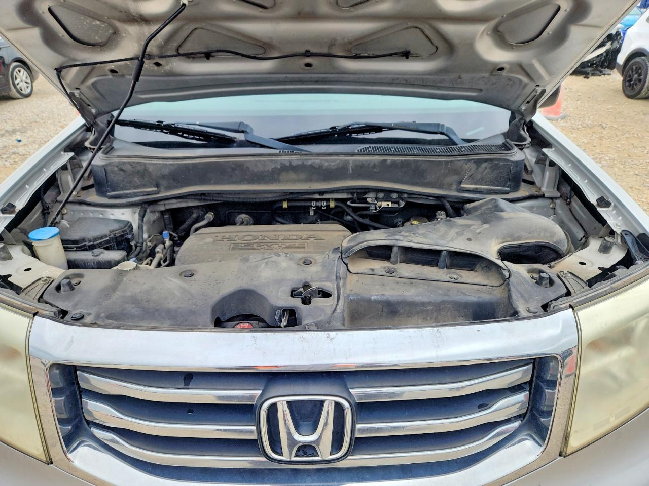 2012 Honda Pilot Lx Gray vin: 5FNYF3H23CB035422