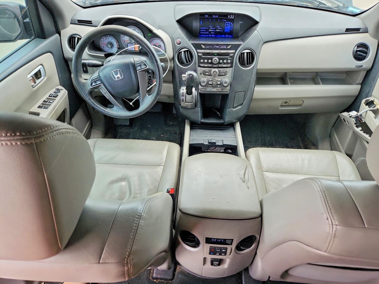 2014 Honda Pilot Lx Charcoal vin: 5FNYF3H23EB009471
