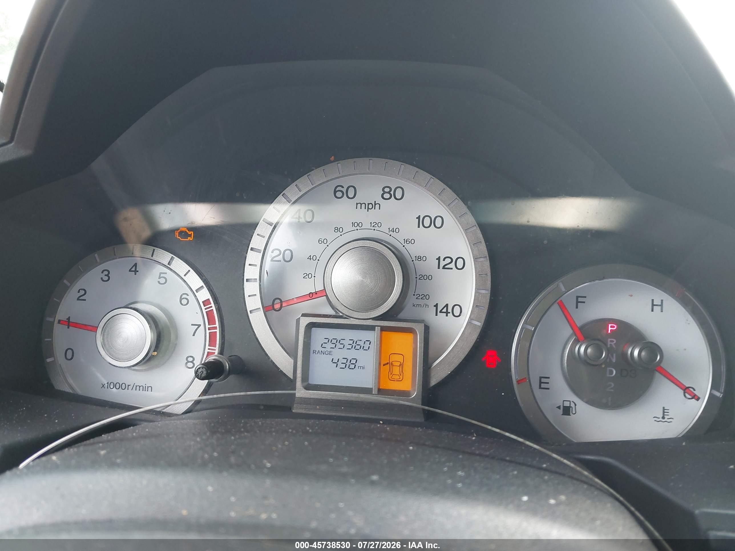 2010 Honda Pilot Lx Gray vin: 5FNYF3H24AB010915