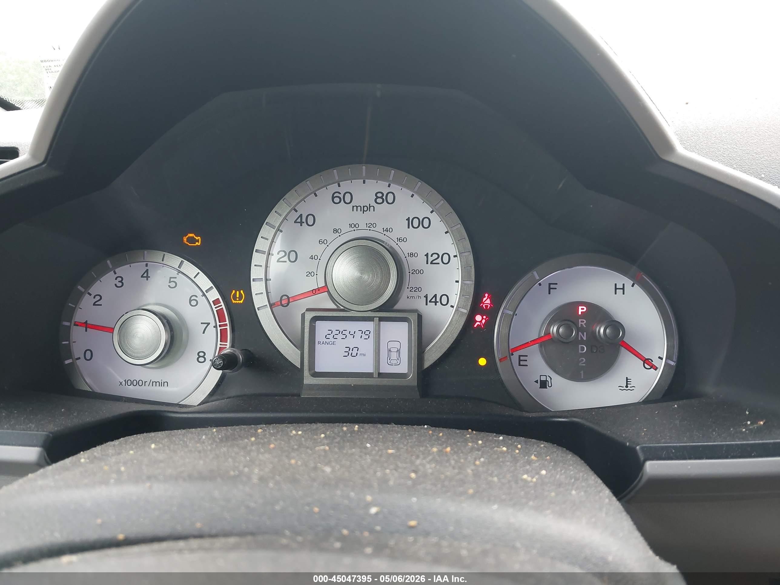 2011 Honda Pilot Lx Серый vin: 5FNYF3H24BB016702