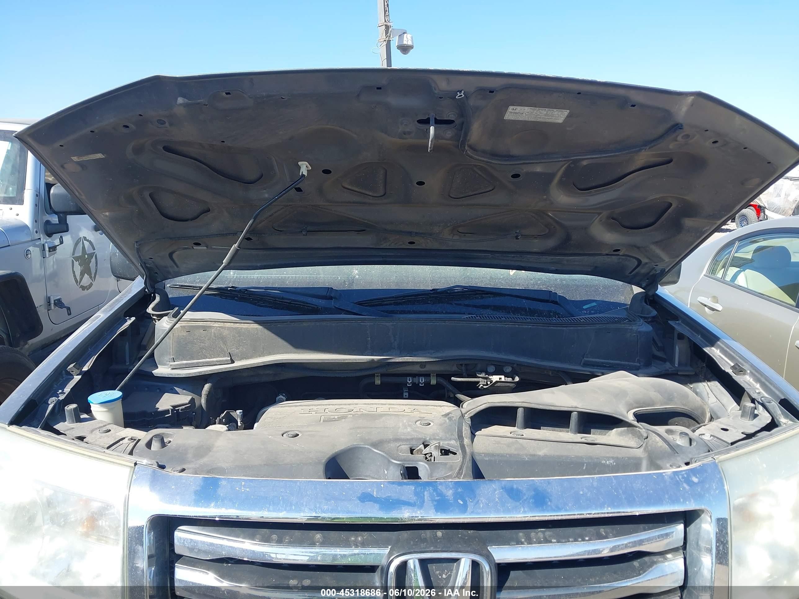 2012 Honda Pilot Lx Gray vin: 5FNYF3H24CB003370