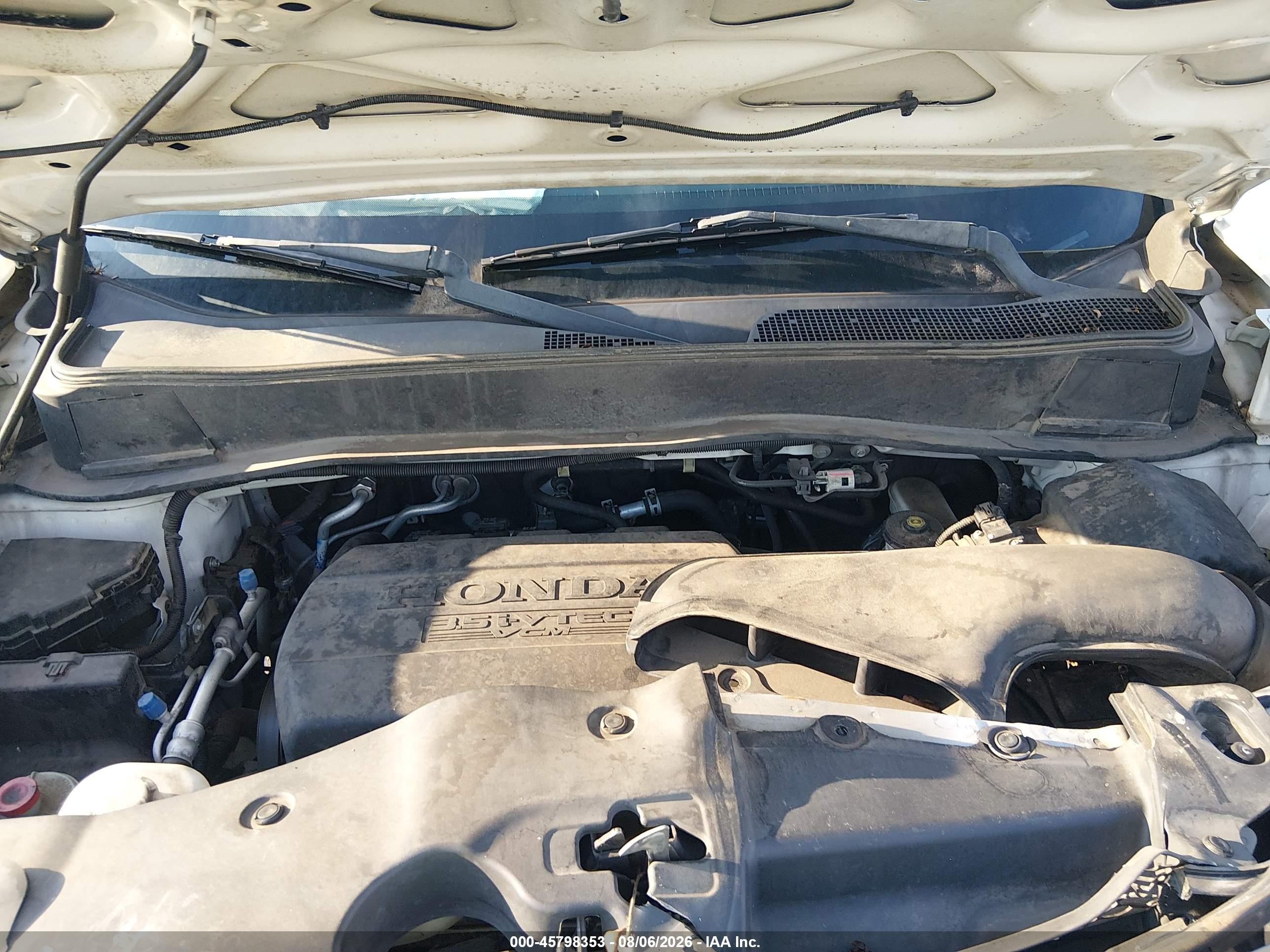 2013 Honda Pilot Lx Белый vin: 5FNYF3H24DB042834