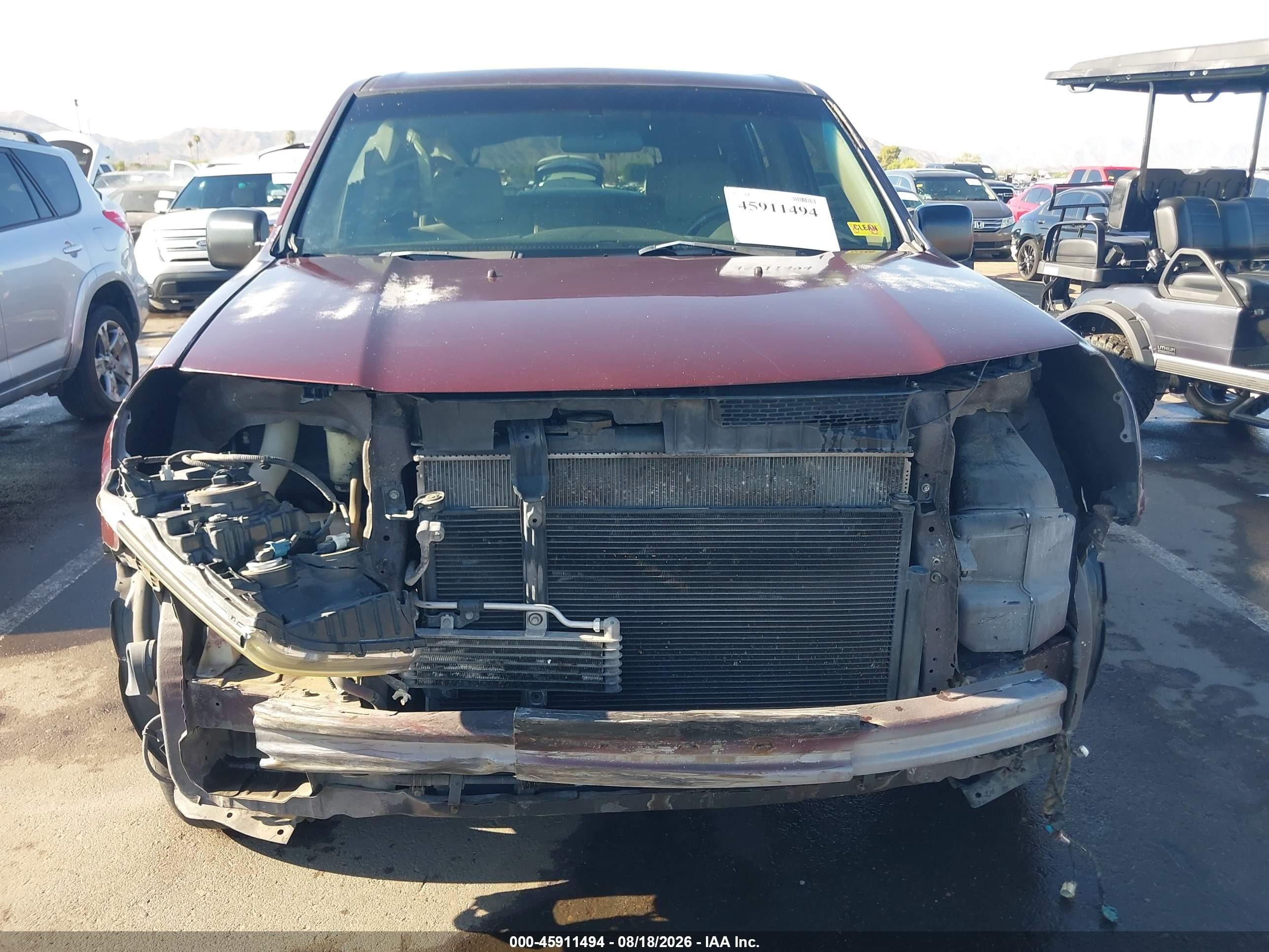 2011 Honda Pilot Lx Maroon vin: 5FNYF3H25BB025117