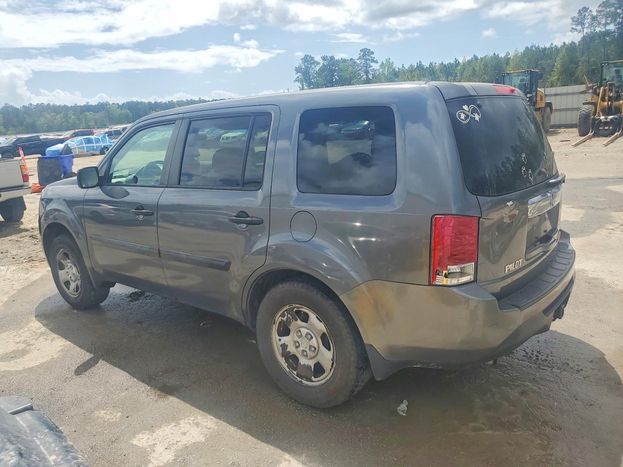 2013 Honda Pilot Lx Blue vin: 5FNYF3H25DB006442