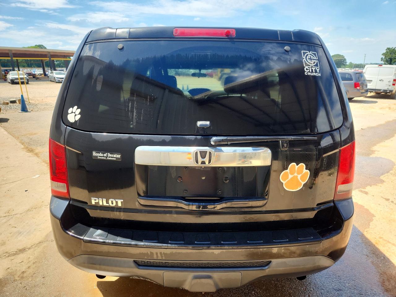2013 Honda Pilot Lx Black vin: 5FNYF3H25DB032121