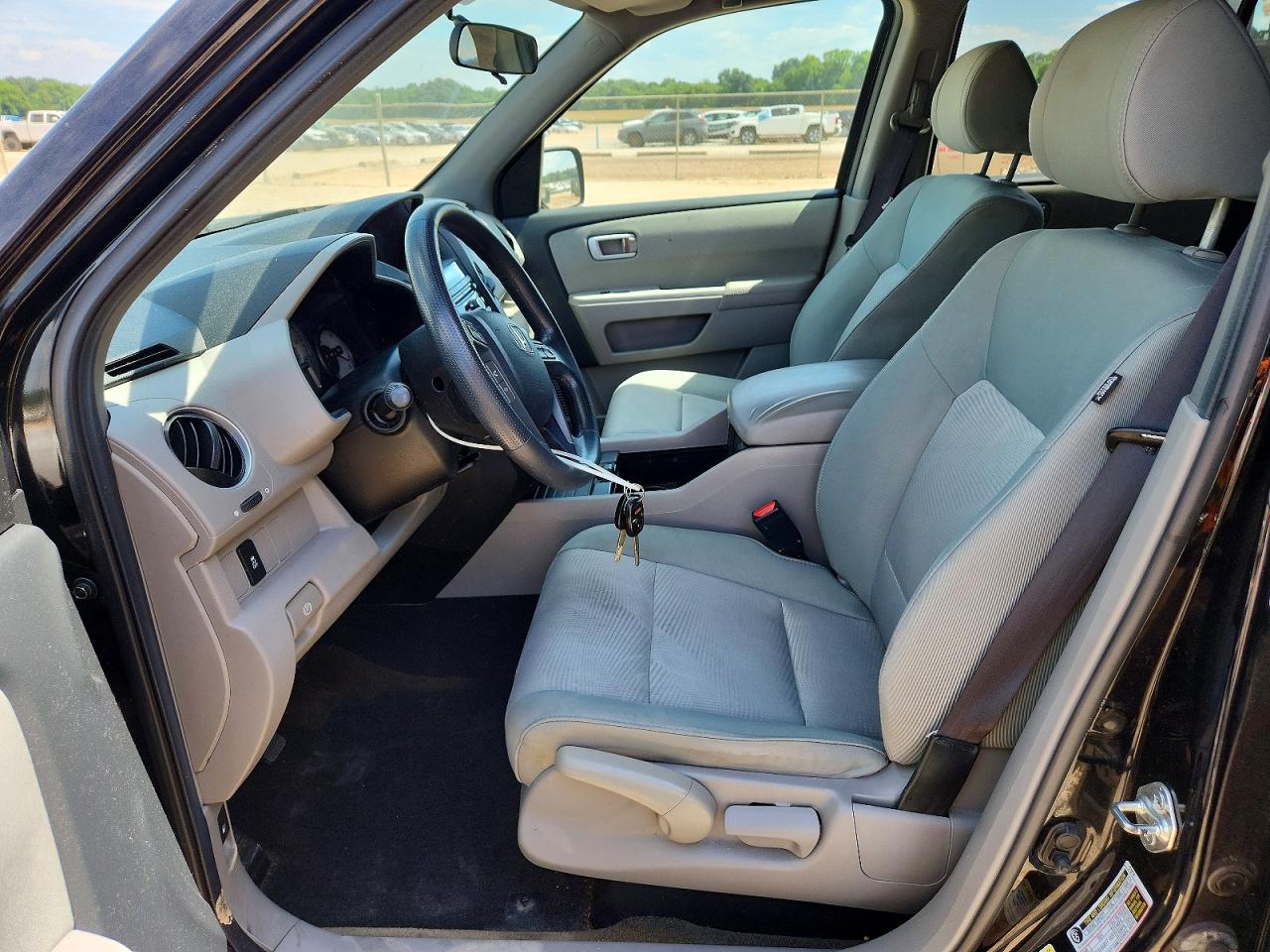 2013 Honda Pilot Lx Black vin: 5FNYF3H25DB032121