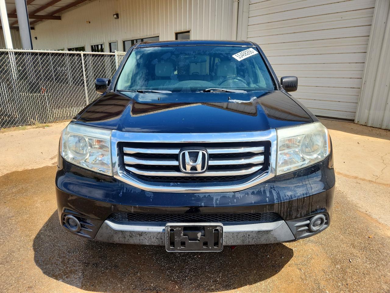 2013 Honda Pilot Lx Black vin: 5FNYF3H25DB032121