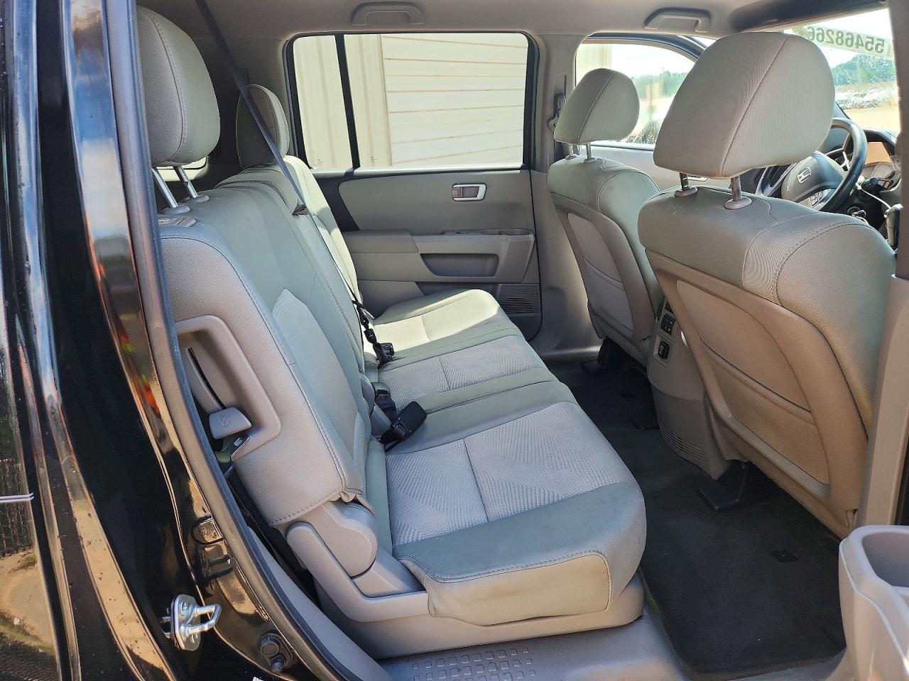 2013 Honda Pilot Lx Black vin: 5FNYF3H25DB032121