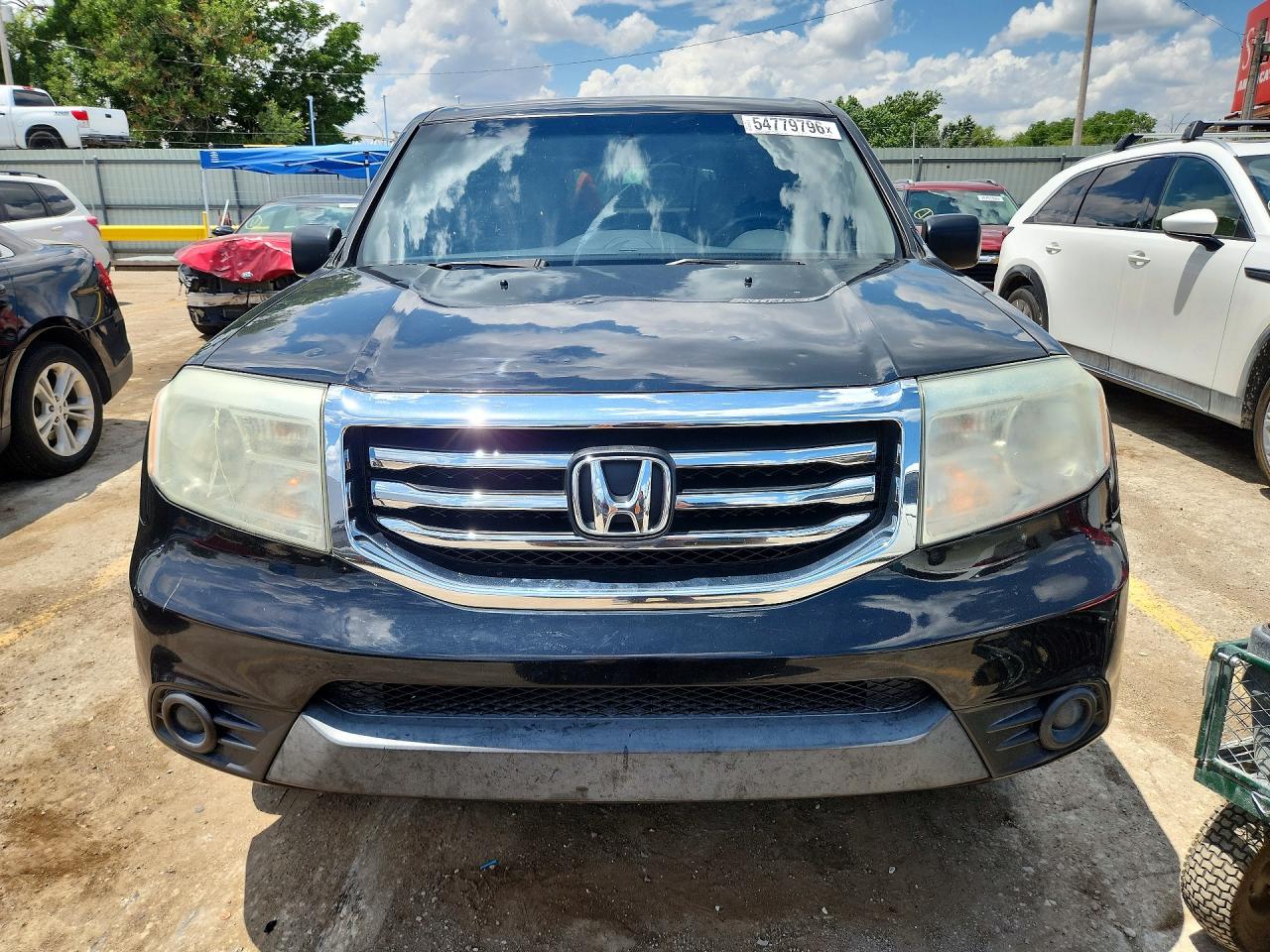 2014 Honda Pilot Lx Черный vin: 5FNYF3H25EB009388