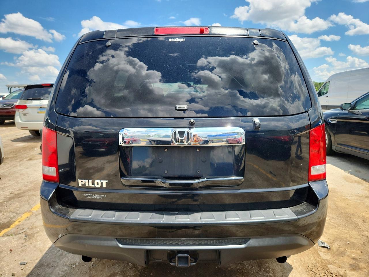 2014 Honda Pilot Lx Черный vin: 5FNYF3H25EB009388