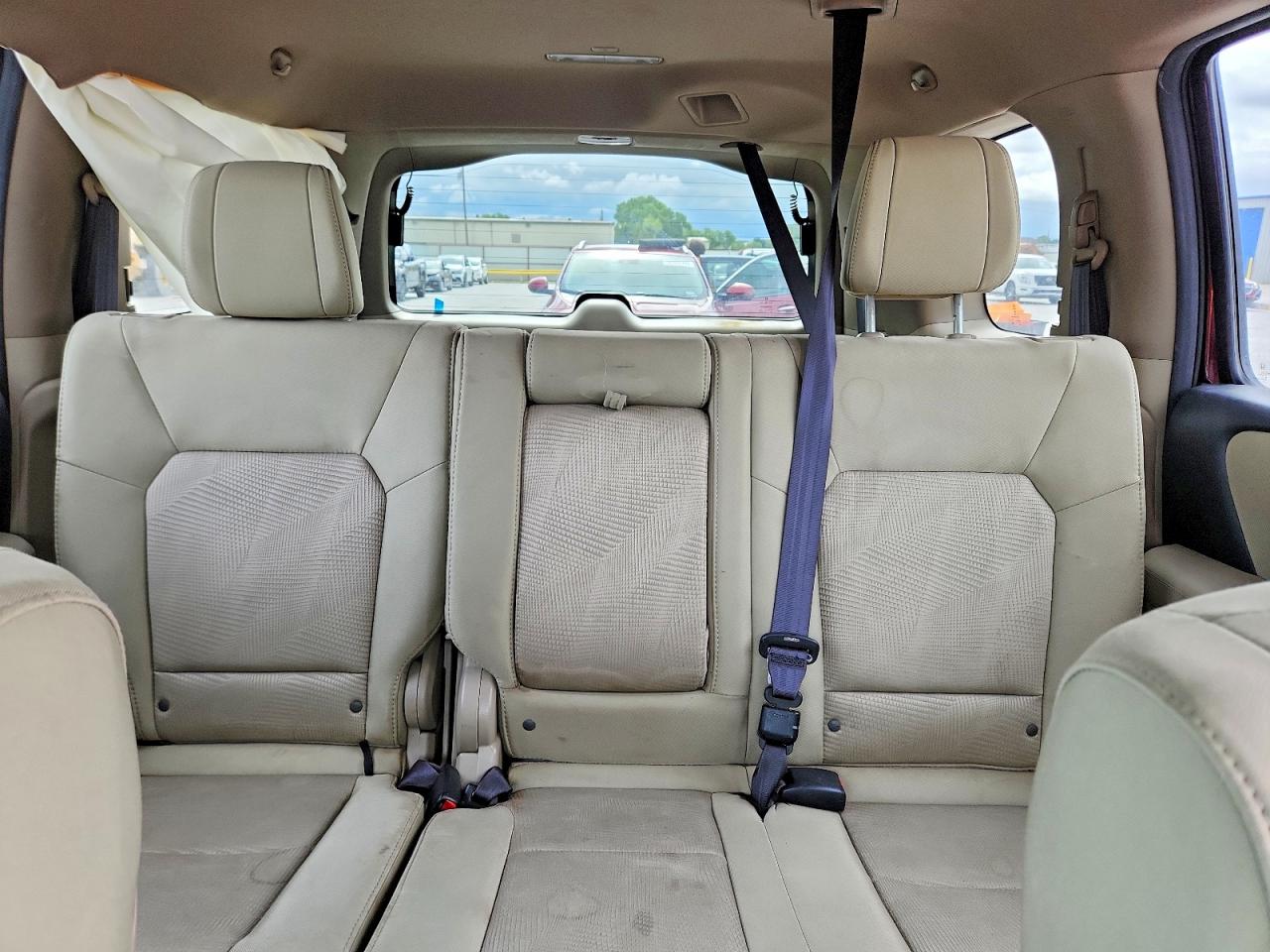 2013 Honda Pilot Lx Burgundy vin: 5FNYF3H26DB044553