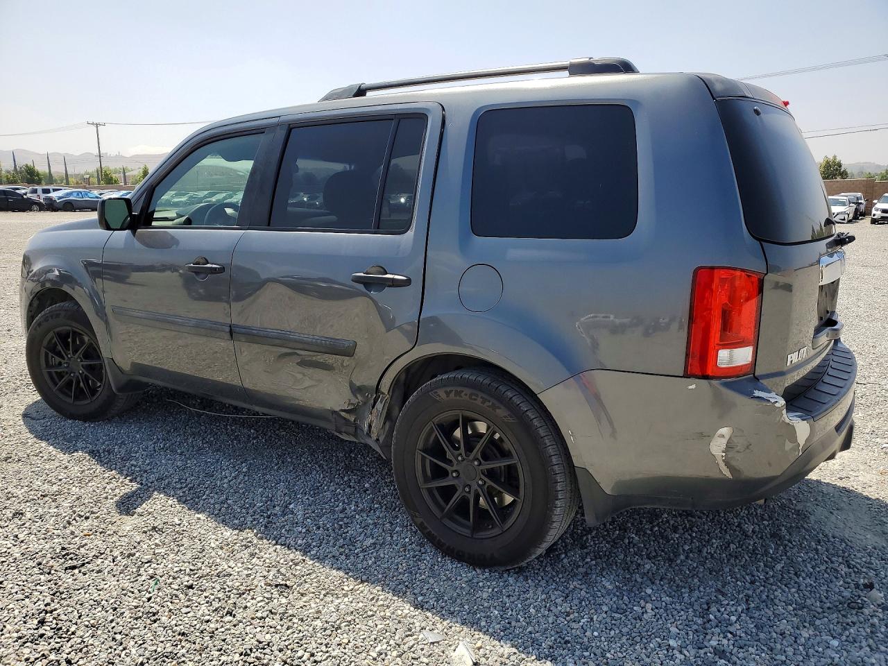 2012 Honda Pilot Lx Charcoal vin: 5FNYF3H27CB032894