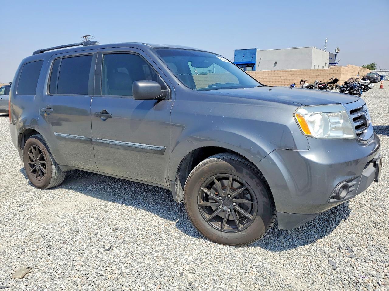 2012 Honda Pilot Lx Charcoal vin: 5FNYF3H27CB032894