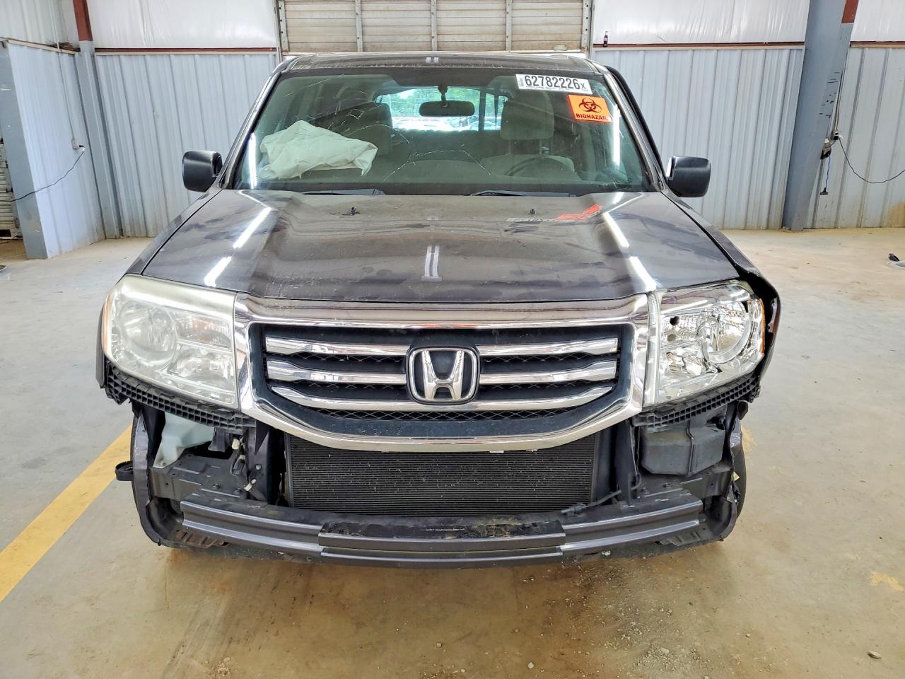 2015 Honda Pilot Lx Gray vin: 5FNYF3H29FB021660