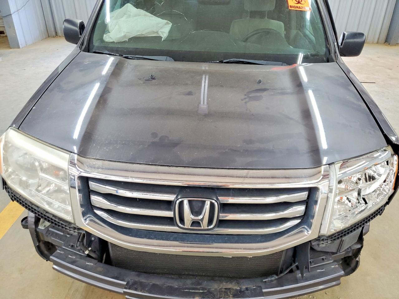 2015 Honda Pilot Lx Gray vin: 5FNYF3H29FB021660