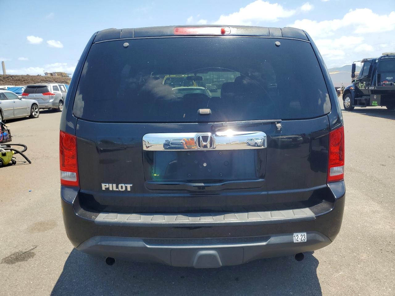 2015 Honda Pilot Lx Black vin: 5FNYF3H2XFB013390