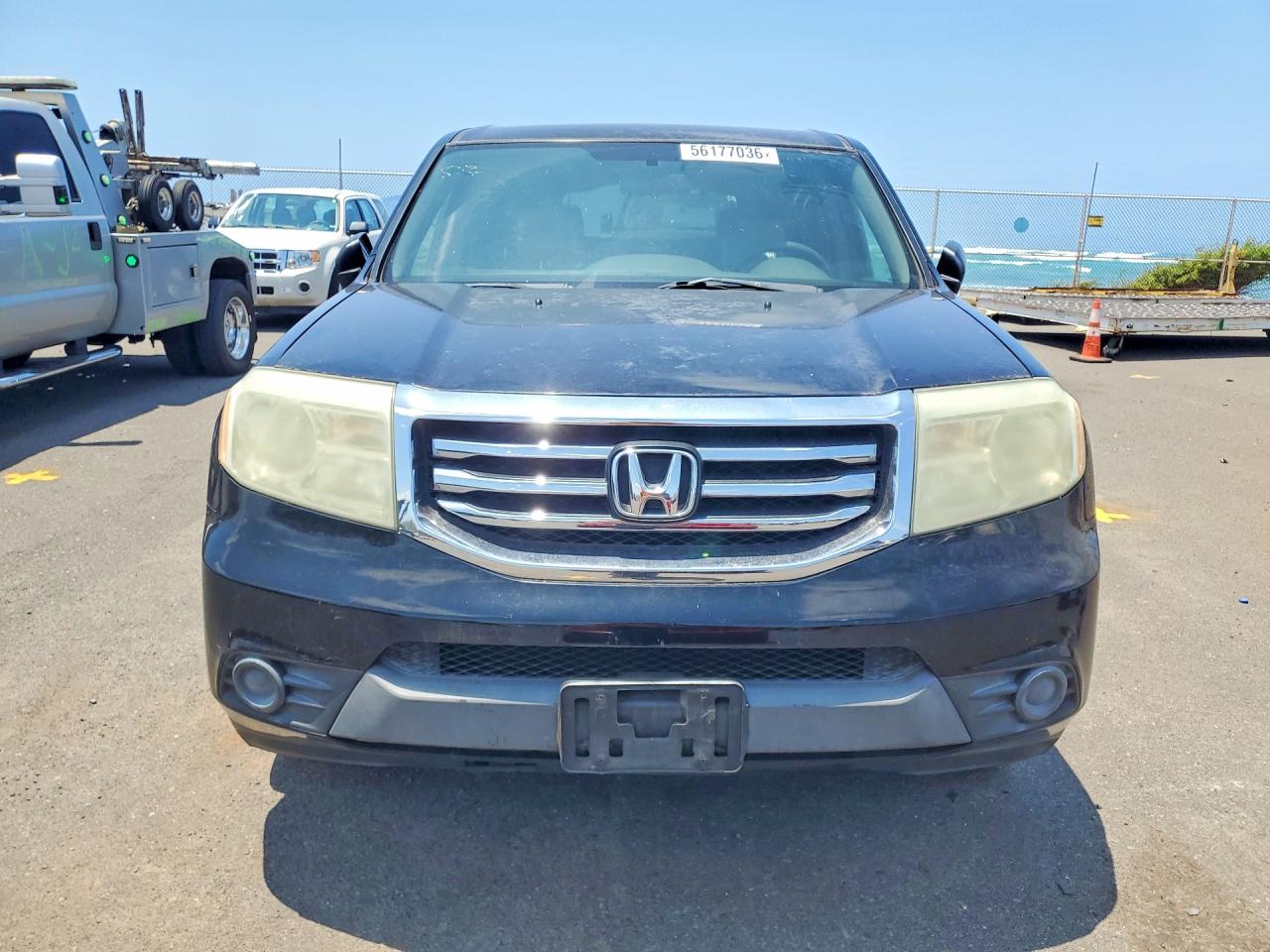 2015 Honda Pilot Lx Black vin: 5FNYF3H2XFB013390