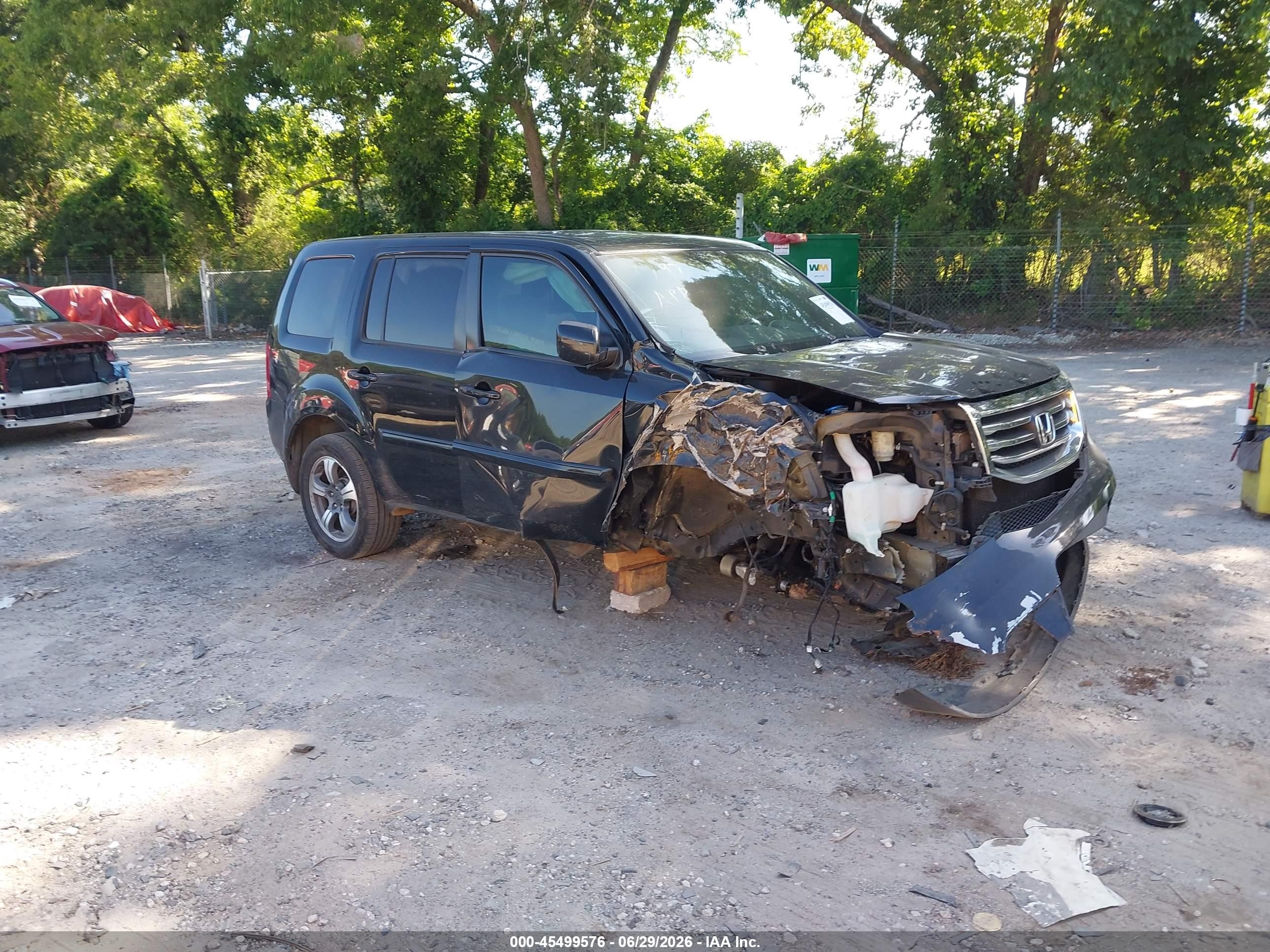 2015 Honda Pilot Se Black vin: 5FNYF3H31FB026778