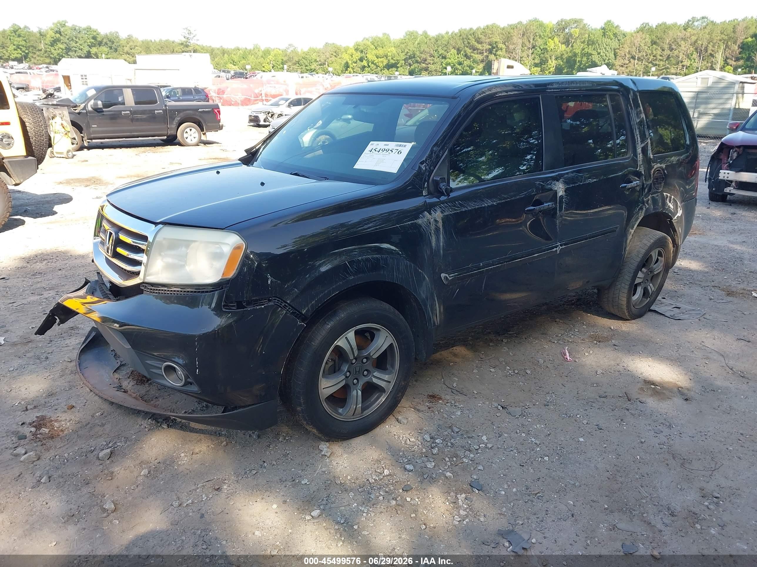 2015 Honda Pilot Se Black vin: 5FNYF3H31FB026778