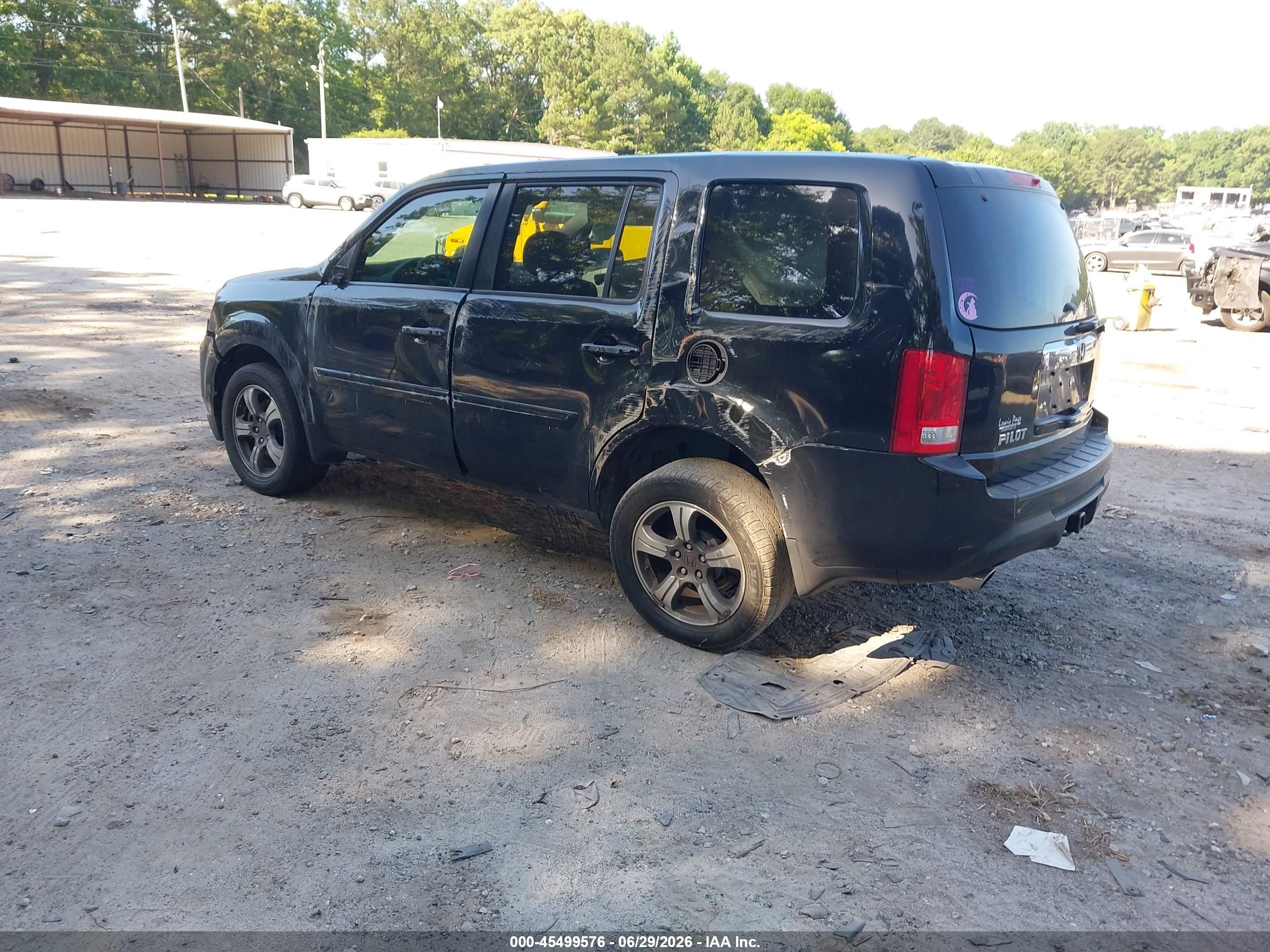 2015 Honda Pilot Se Black vin: 5FNYF3H31FB026778