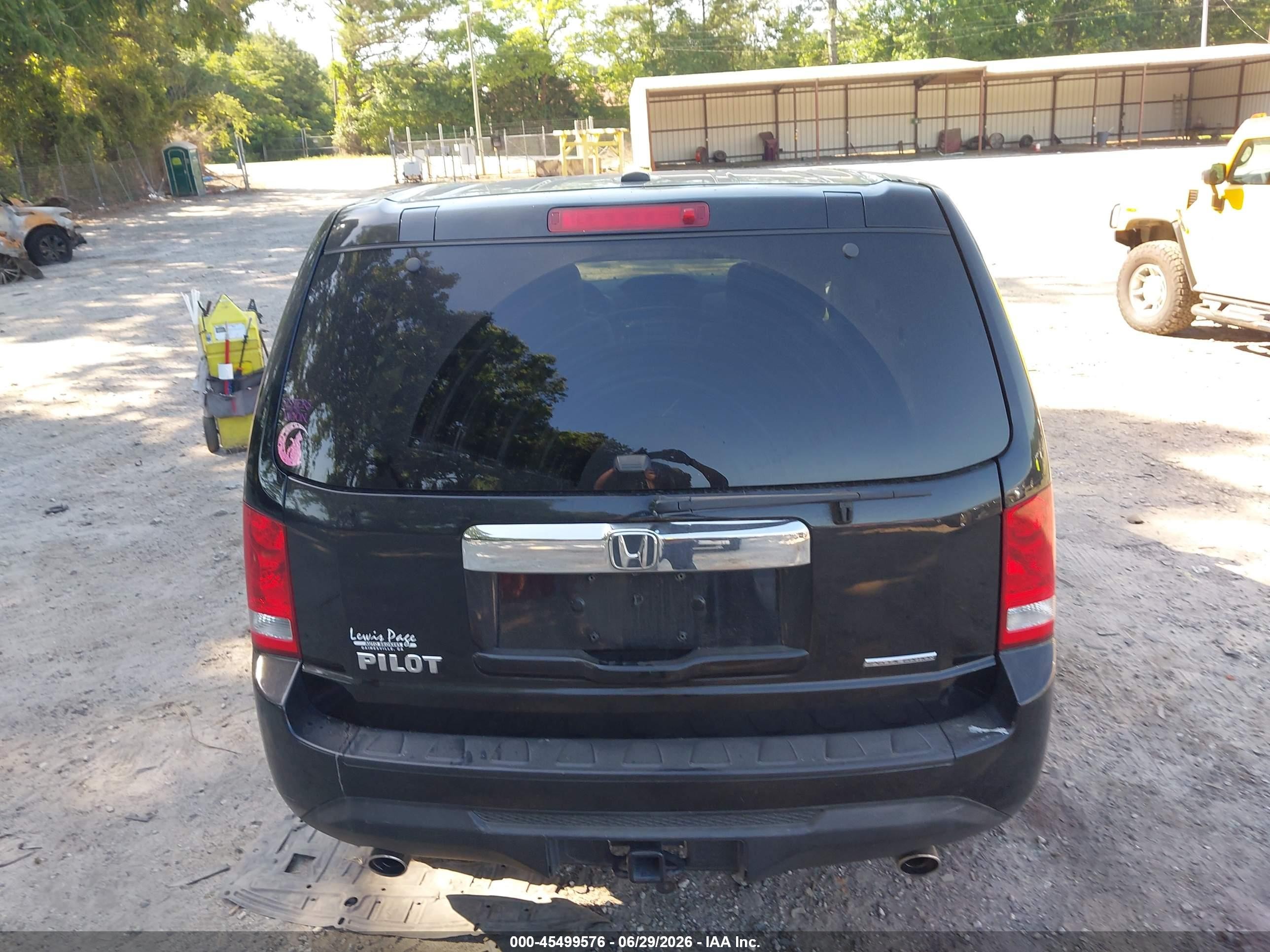 2015 Honda Pilot Se Black vin: 5FNYF3H31FB026778