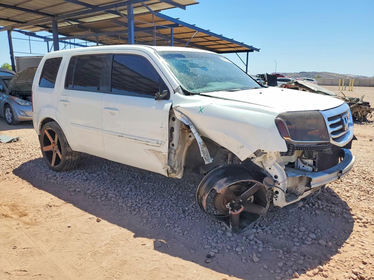2015 Honda Pilot Se White vin: 5FNYF3H32FB006801