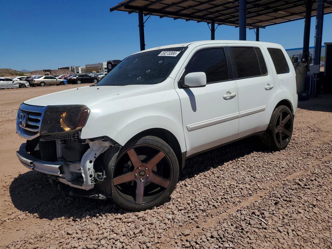 2015 Honda Pilot Se White vin: 5FNYF3H32FB006801