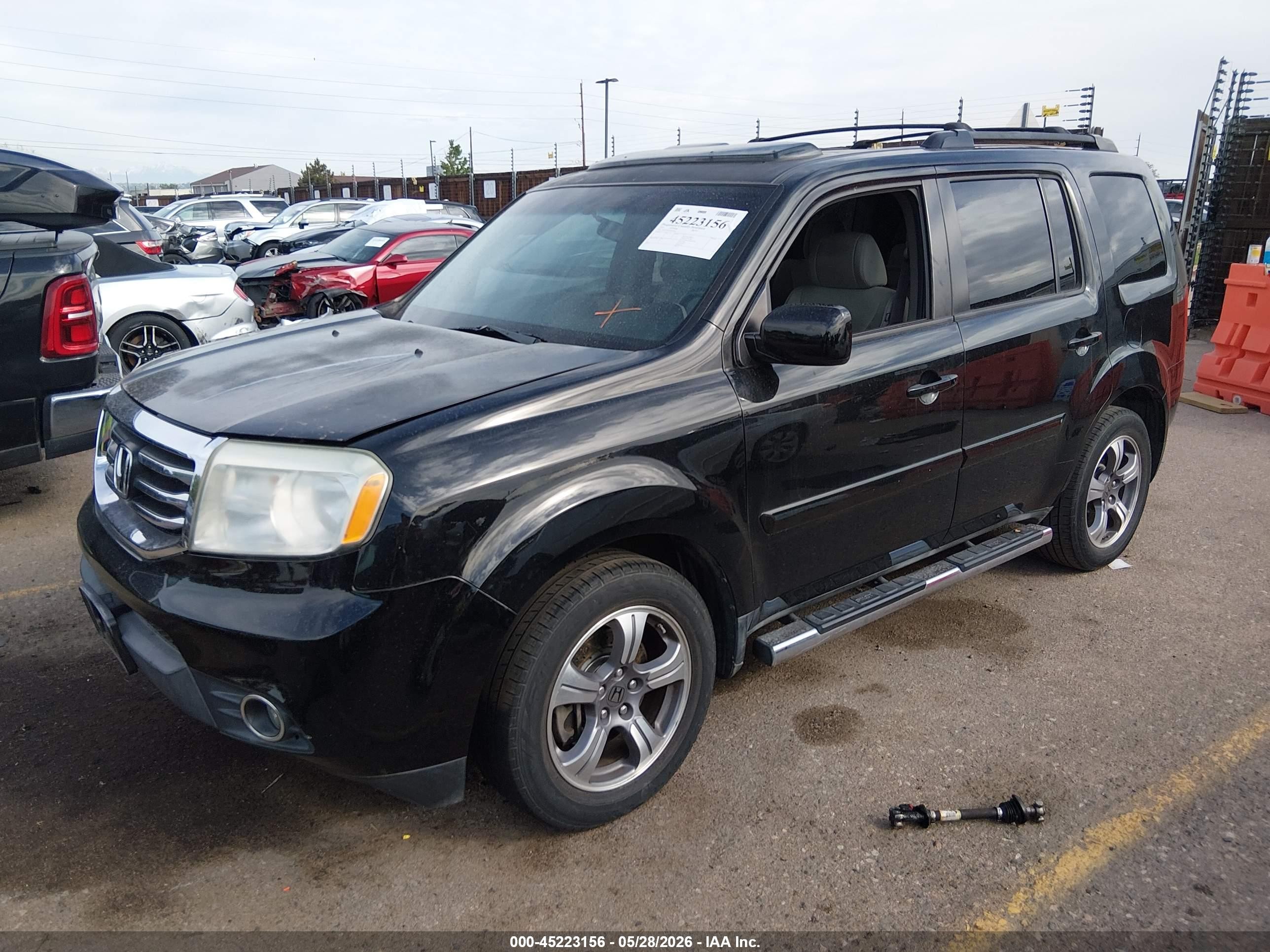 2015 Honda Pilot Se Black vin: 5FNYF3H33FB007634