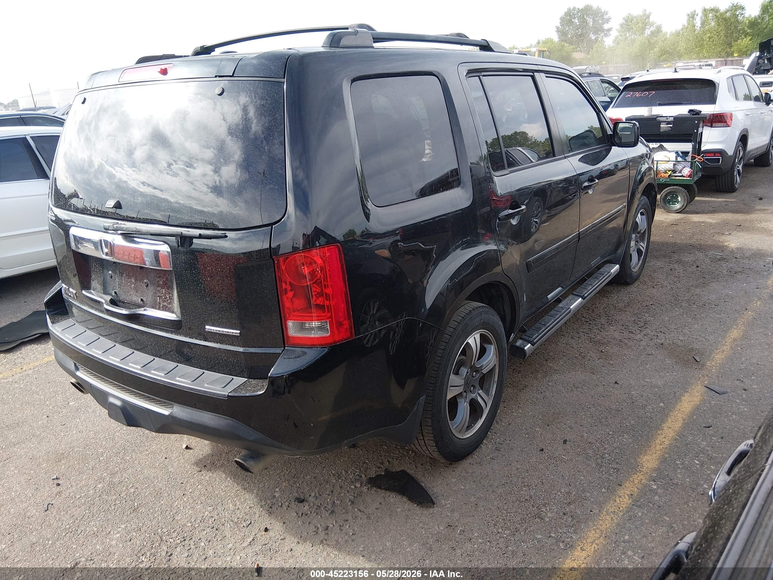 2015 Honda Pilot Se Black vin: 5FNYF3H33FB007634