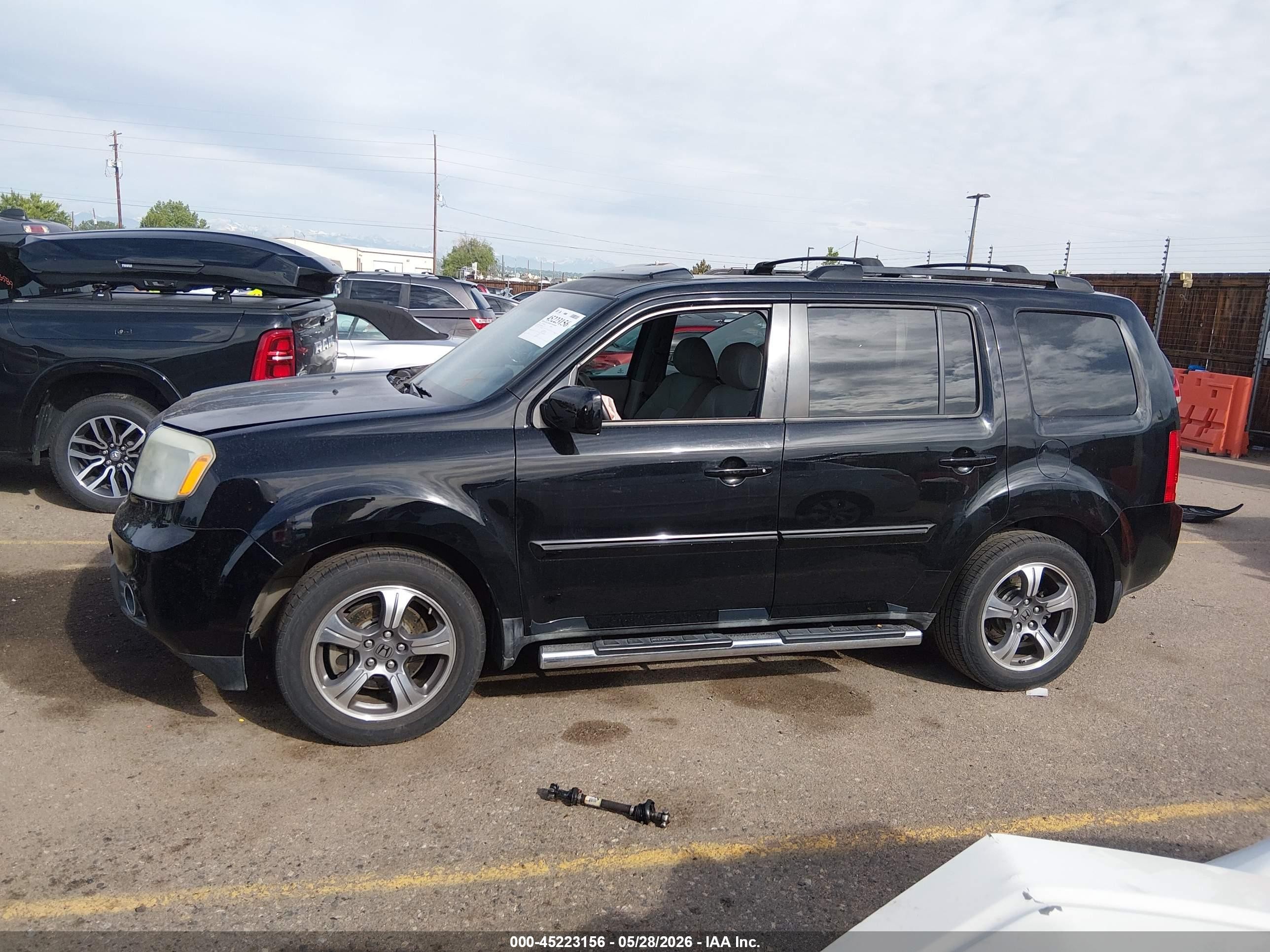 2015 Honda Pilot Se Black vin: 5FNYF3H33FB007634