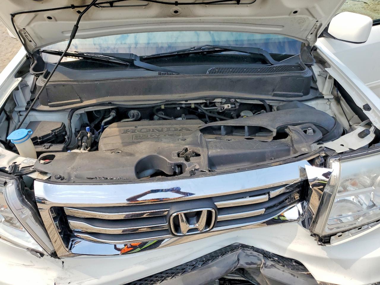 2015 Honda Pilot Se White vin: 5FNYF3H33FB027852