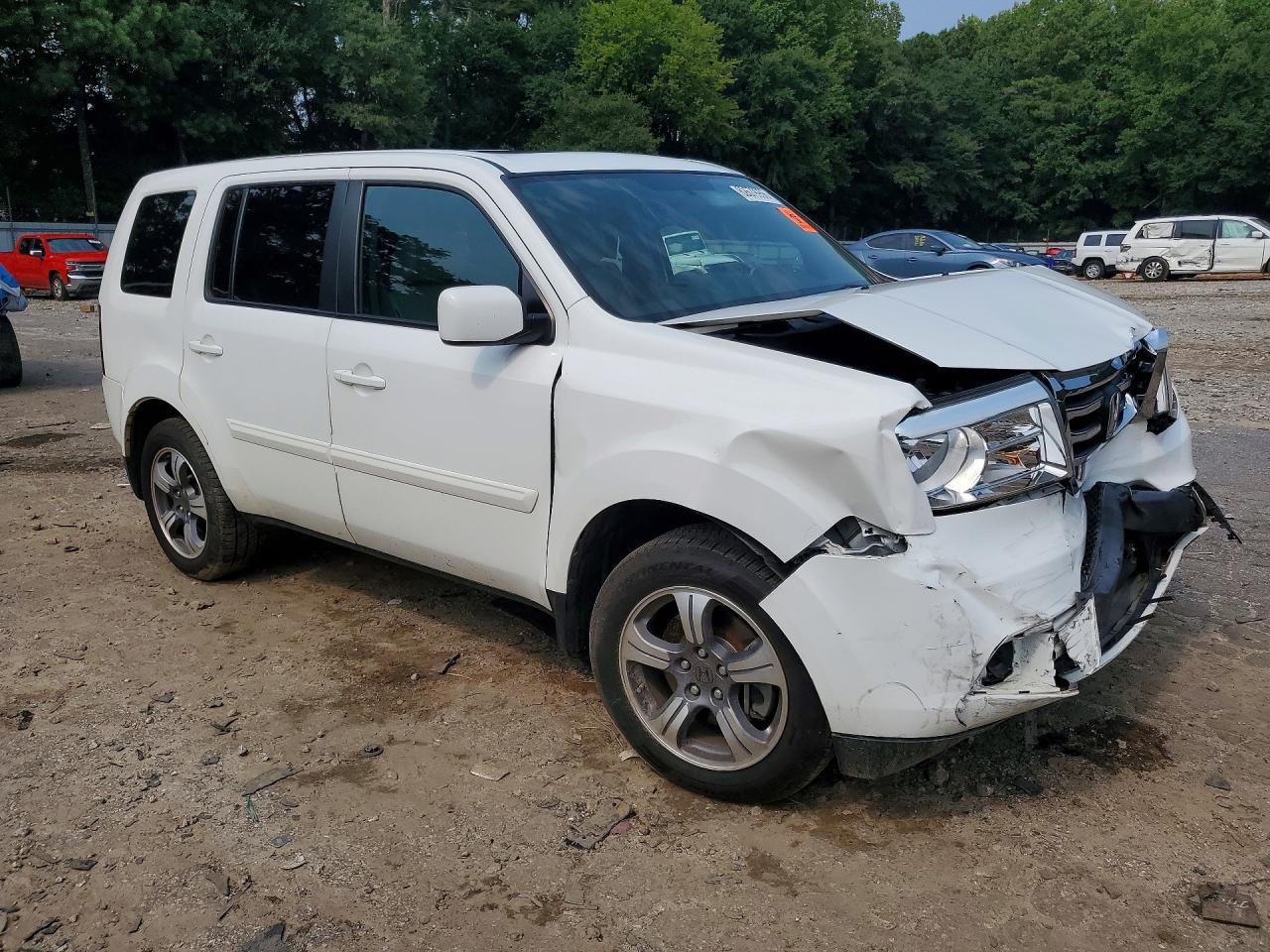 2015 Honda Pilot Se White vin: 5FNYF3H33FB027852