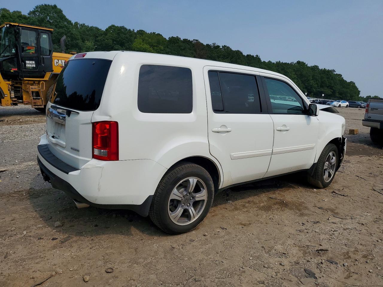 2015 Honda Pilot Se White vin: 5FNYF3H33FB027852