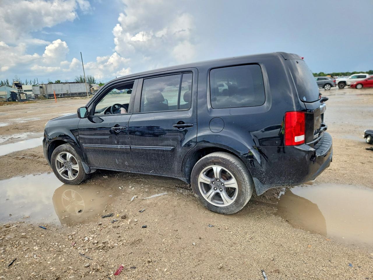 2015 Honda Pilot Se Black vin: 5FNYF3H34FB034454